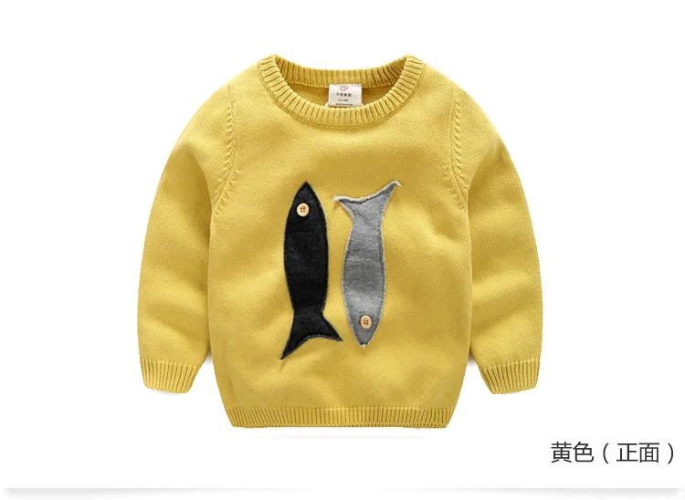 2018 Spring Autumn Winter 2-10 Years Old Teenage Christmas Gift O-Neck Knitted School Child Cartoon Baby Kids Boys Sweaters (10)