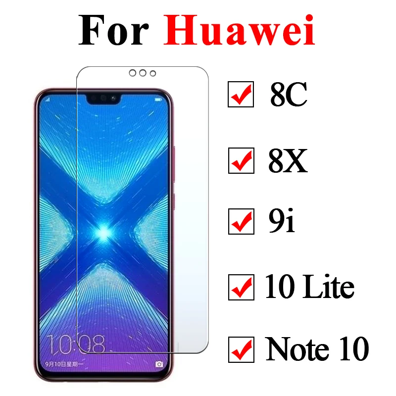 Защитное стекло для huawei honor 9i для honor 8x 8c note 10 lite x8 x c 8 c8 i9 светильник hote huavie huawey Закаленное стекло пленка