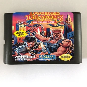 

Top quality 16 bit Sega MD game Cartridge for Megadrive Genesis system --- Double Dragon 3