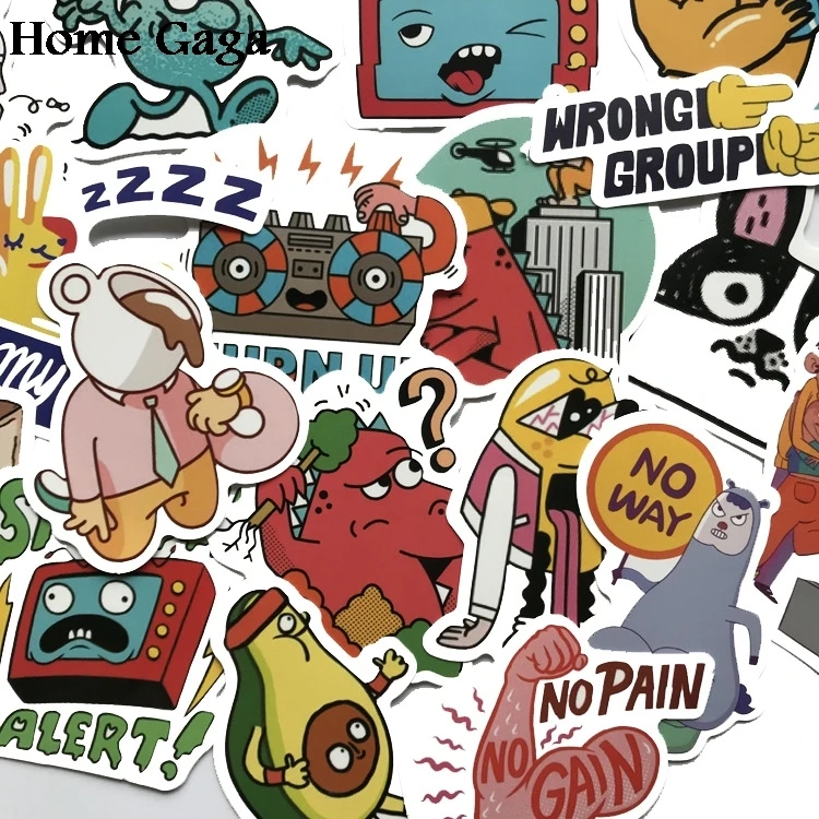 

20sets/lot Homegaga 20pcs/set Funny letter feminist scrapbooking decals diy badges DIY decorative sticker notebook phone D1679