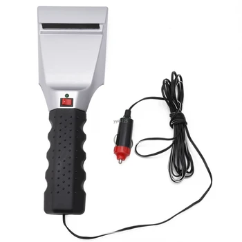 

12V Heated Ice Snow Defrost Windshield Scraper Remove Electric Auto Car Lighter