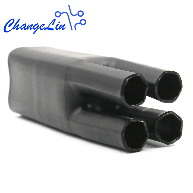

1KV Electric Hot Shrinkage Cable Heat Shrink Tube Heatshrink For Four Core Cables Terminal Head Four Fingers Interface