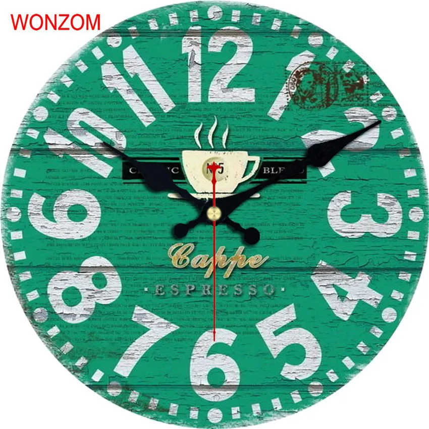 

WONZOM Concise Color Design Large Wall Clock Silent Living Room Wall Decor Saat Home Decoration Watch Wall 2017 Reloj De Pared