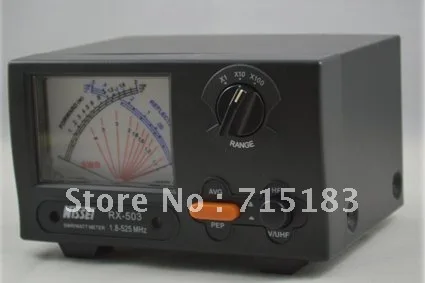 Новый оригинальный Тайвань NISSEI RX 503 SWR/Watt Meter 1 8 525MHz 2/20/200W для двусторонней