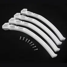 4pcs universal Tall Landing gear skid for DJI F450 F550 SK480 FPV aerial photo 2pcs tall landing skid extended landing gear