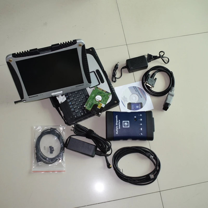 

2019 newest software for g/m mdi wifi interface mdi main unit and cables full set hdd installed well in cf-19 laptop 4g i5cpu