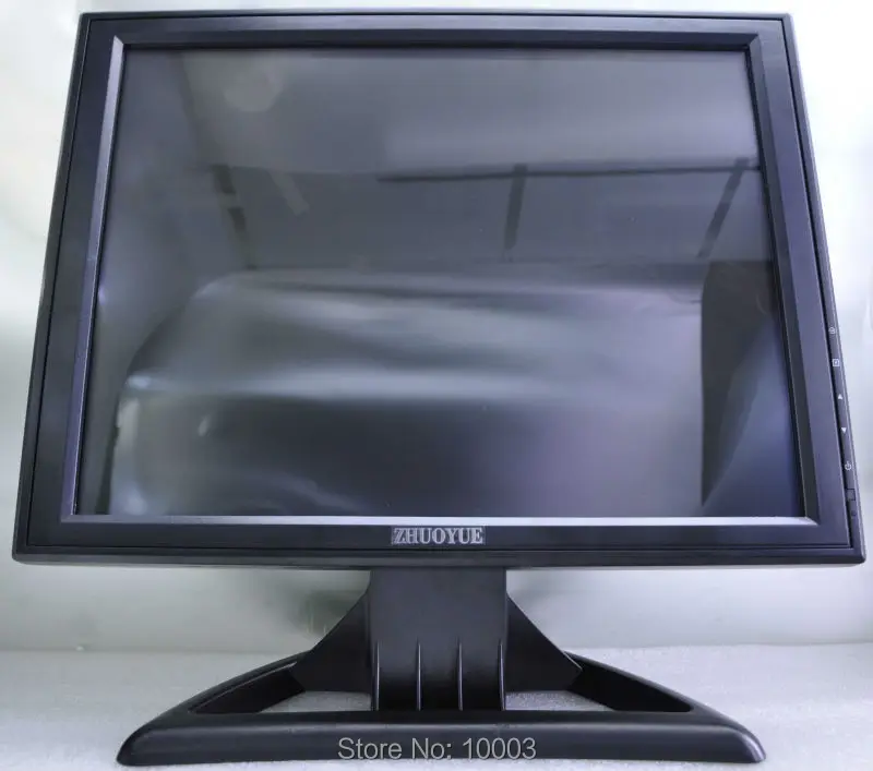 warranty 1 year new stock 15 inch 1024*768 1*VGA 3*BNC 1*HDMI DC 12V input CCTV monitor for CCD/COM COM camera