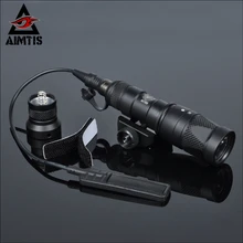 AIMTIS M300V Тактический светильник-вспышка, оружейный светильник с постоянным стробоскопическим моментальным выходом для 20 мм Пикатинни