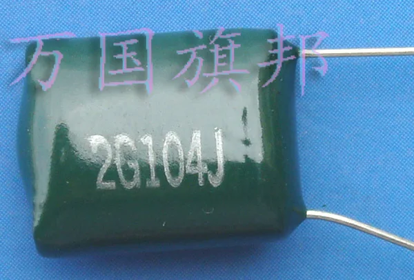 Бесплатная доставка. Конденсатор из полиэстера CL11 0 1 мкФ 104 400 В|capacitor 0.1 uf|capacitor