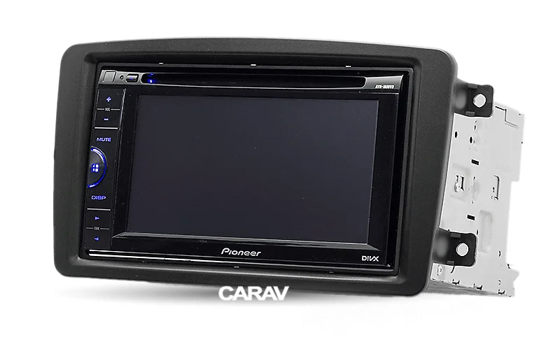 CARAV 11-459 Одежда высшего качества Радио панель для MERCEDES-BENZ C-klasse(W203); CLK-klasse(W209) приборная панель CD отделкой Установка комплект