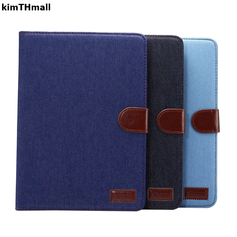 Case For Samsung Galaxy Tab S4 2018 10.5'' T830 T835 Cover Smart Denim cowboy tablets case for 10.5 kimTHmall | Компьютеры и