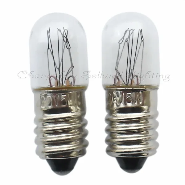 Миниатюрная лампа 220В 5 Вт E10 t10x28 A357 новая 10 шт|lamp 220v|lamp lamplamp e10 220v |