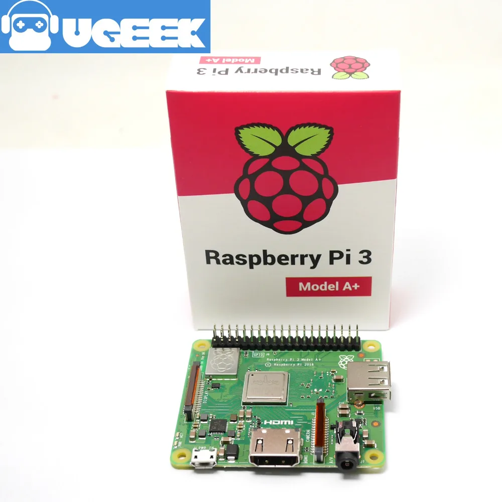 Плата Raspberry Pi 3 Модель A+ plus 1 Гб LPDDR2 | BCM2837B0 | четырехъядерный | bpi | 3A+ | UGEEK