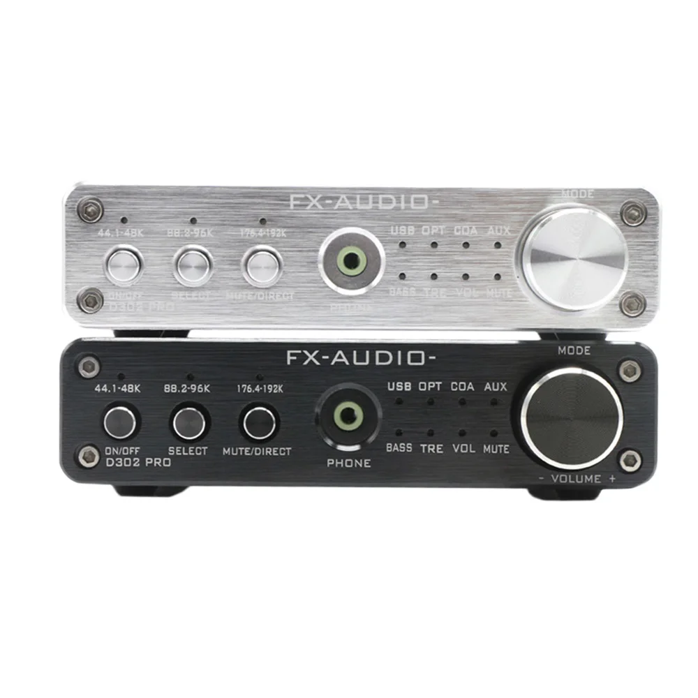 Портативный усилитель для наушников FX Audio D302PRO Hifi цифровой мощности стерео плата