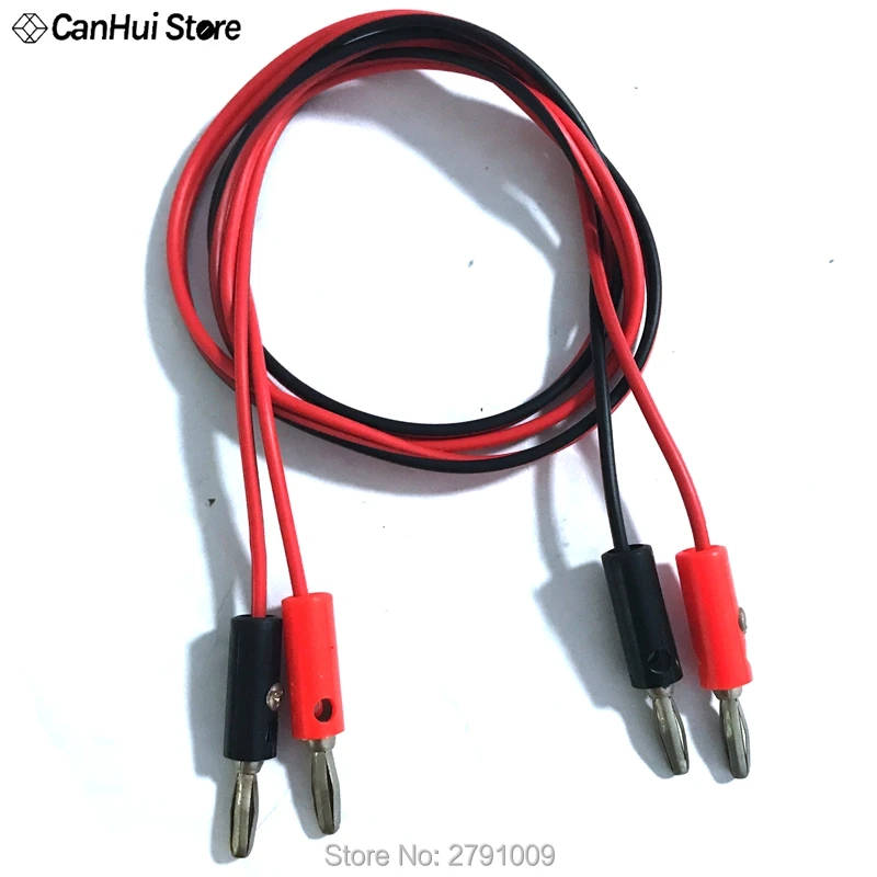 Test Lead Cable Test Cable Test Cable Lead Test Leads Test Lead Wire Electrical Test Wire 1m 4mm Double Head Banana Plug Test Leads 100cm Stackable banana plug Testing Cable High Voltage Test Leads Power test line