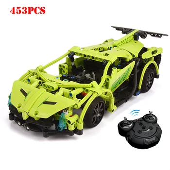 

RC Electric Power Function Remote Control Car Building Blocks Technic Enlighten Bricks Telecontrol Car Toys For Children Gifts