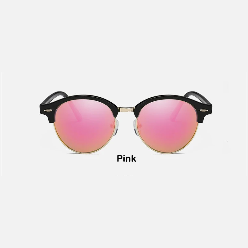 Авто аксессуары водительские очки солнцезащитные очки для мужчин и женщин Новые ногтей поляризованные солнцезащитные очки Классические красочные ретро вождения - Название цвета: Pink
