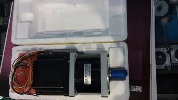 

New planetary speed reducer 1:5 fit for Leadshine stepper motor NEMA 34 86HS45 out 4.5 NM two pcs install make up a gearbox