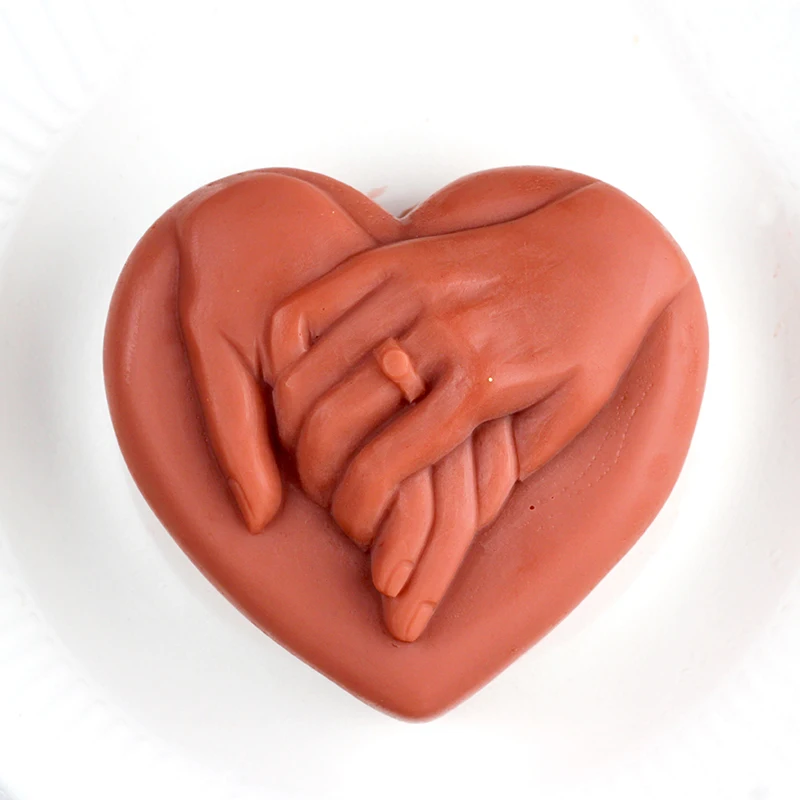 Nicole силиконовые формы для мыла в форме сердца любви с ручным узором ручной работы шоколадные конфеты плесень