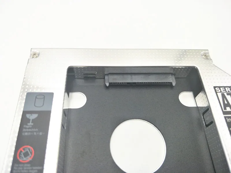 12 7 мм жесткого диска SATA HDD SSD жесткий диск Caddy оптический DVD Bay адаптер для ноутбука