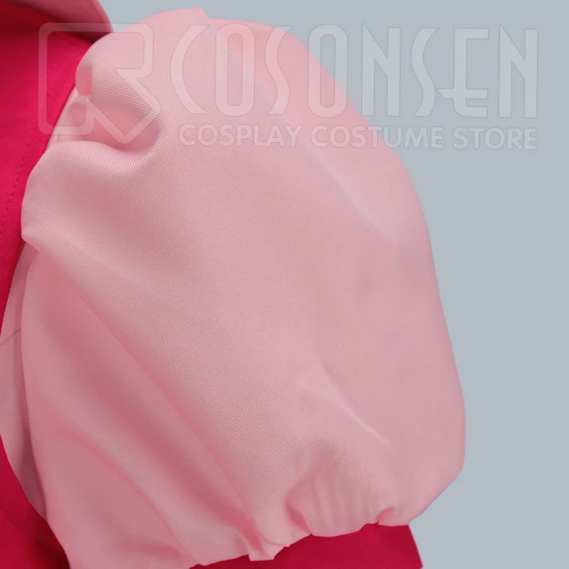 Аниме волшебный Doremi Harukaze Doremi Косплей Костюм ONSEN розовое платье любой размер