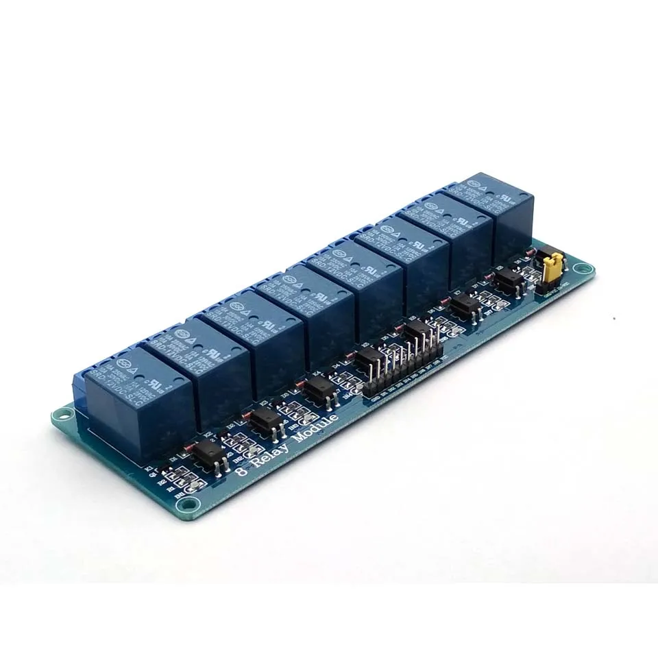 8 канальный релейный модуль 5 в 12 В 24 для Uno PIC AVR MCU DSP ARM электронный модуль|Запасные