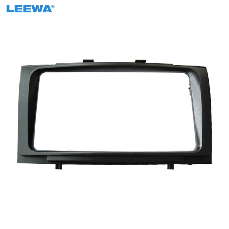 LEEWA 2DIN Автомобильная стереосистема Fascia Рамка адаптер для Toyota Avensis (T270) Аудио Facia