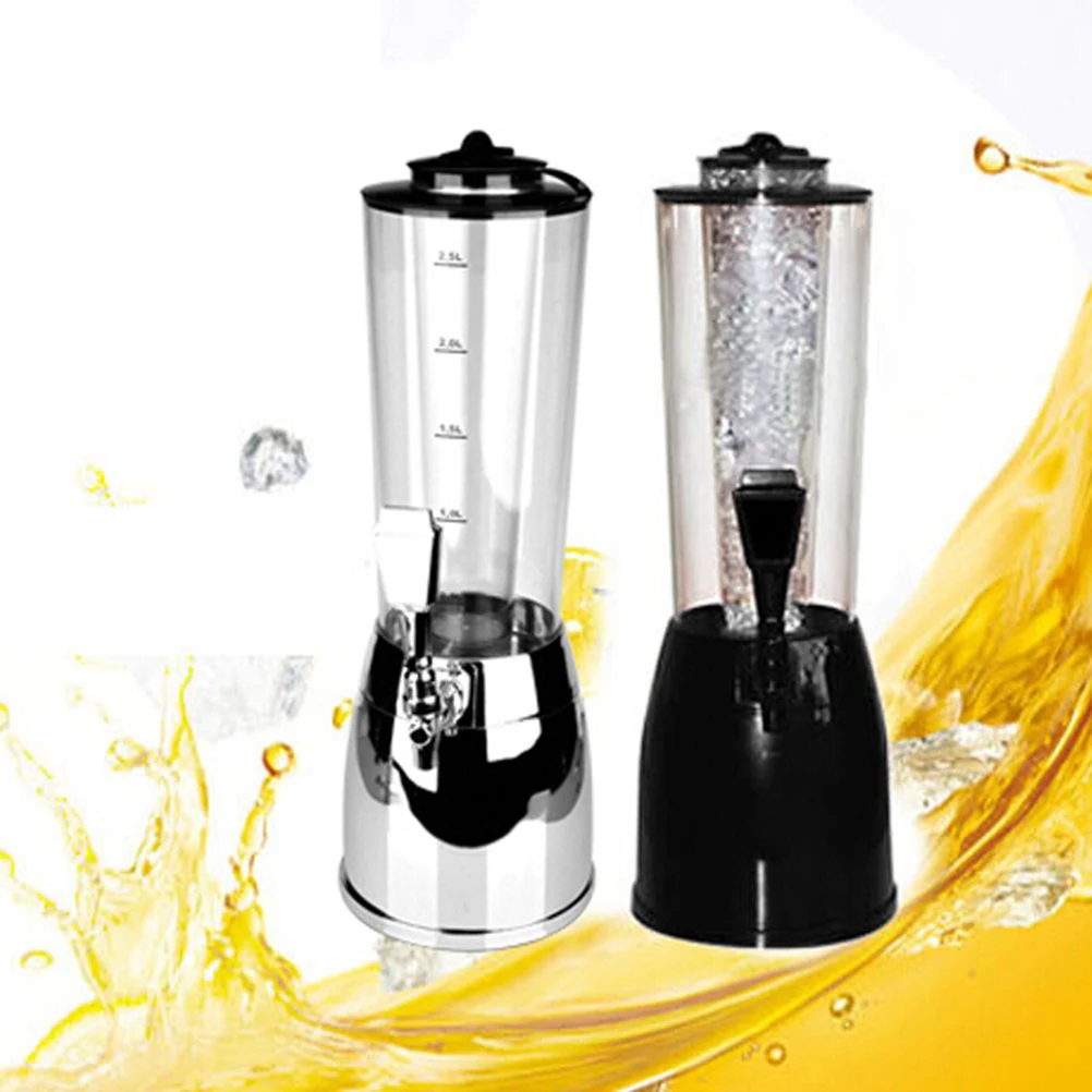 2 5L Ice Core Silver Liquor Pump Gas Station Beer Alcohol Liquid Water Juice Wine Soda