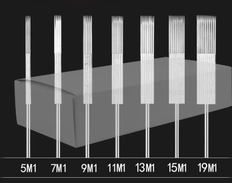 Стерилизовать иглы татуировки 1207RM иглы татуировки 150 шт высококачественные иглы круглые из Магнума иглы для татуировки пулемет