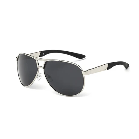 JAXIN, Модные поляризованные солнцезащитные очки с окантовкой, мужские трендовые солнцезащитные очки, уличные очки для путешествия, UV400, okulary gafas - Цвет линз: Белый