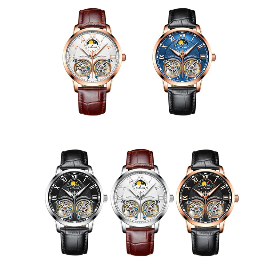 Часы AILANG мужские автоматические механические водонепроницаемые|watch brand men|watch