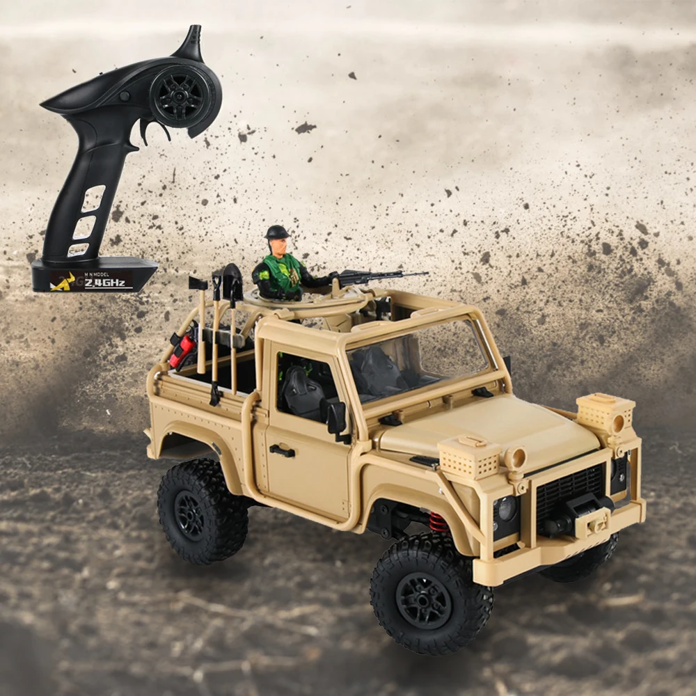 FY004A 1/16 2 4 г 6WD Rc грузовик пропорциональный контроль армии США Грузовик RTR модель