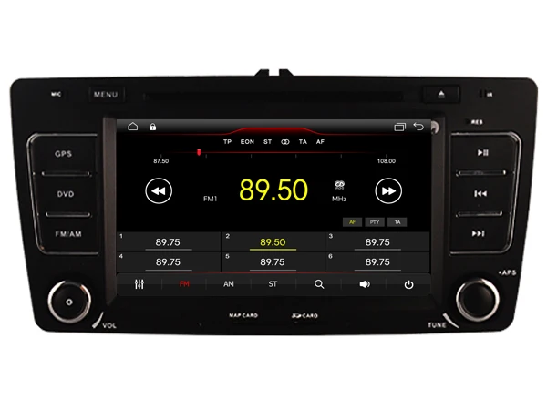 Discount WITSON Android 9.1 AUTO CAR RADIO DVD NAVIGATION FOR SKODA OCTAVIA  CAR DVD MIRROR LINK/ 16GB Inand /DVR/DAB/Mirror Link/1080P 10