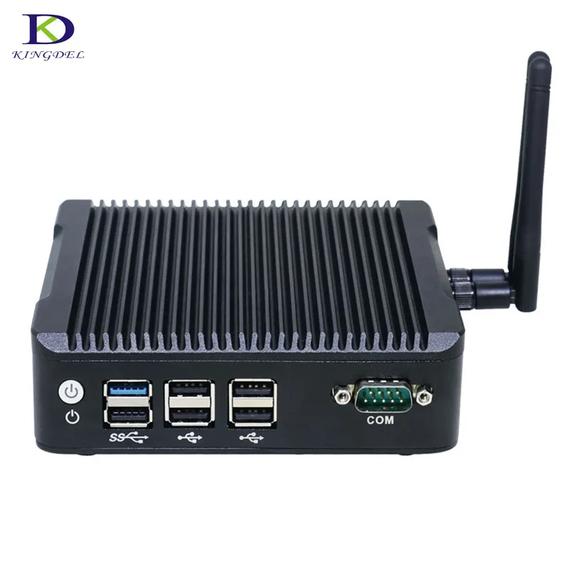 Большая Акция тонкий компьютер Celeron J1900 Quad core windows 7 неттоп компьютер с HDMI VGA COM Настольный ТВ коробка мини ПК, Wi-Fi бесплатно