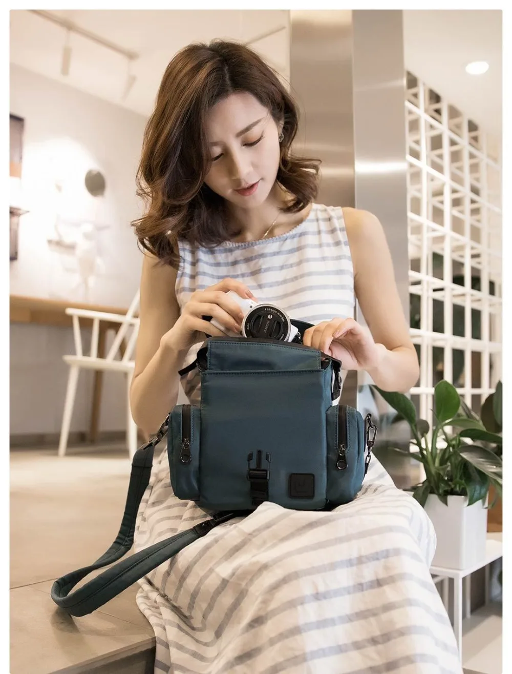 xiaomi UREVO, светильник для отдыха, для путешествий, микро-сумка для одной камеры, водоотталкивающая прочная сумка через плечо, сумка для камеры, высокое качество