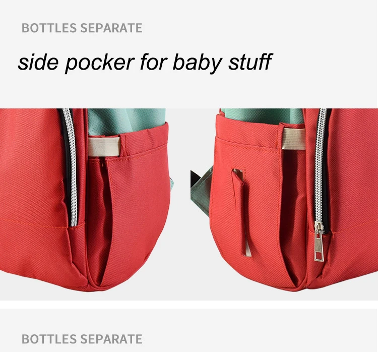 Новая сумка для подгузников, рюкзак, модная сумка для мам, Большая водонепроницаемая сумка для ухода за ребенком, сумка для пеленания
