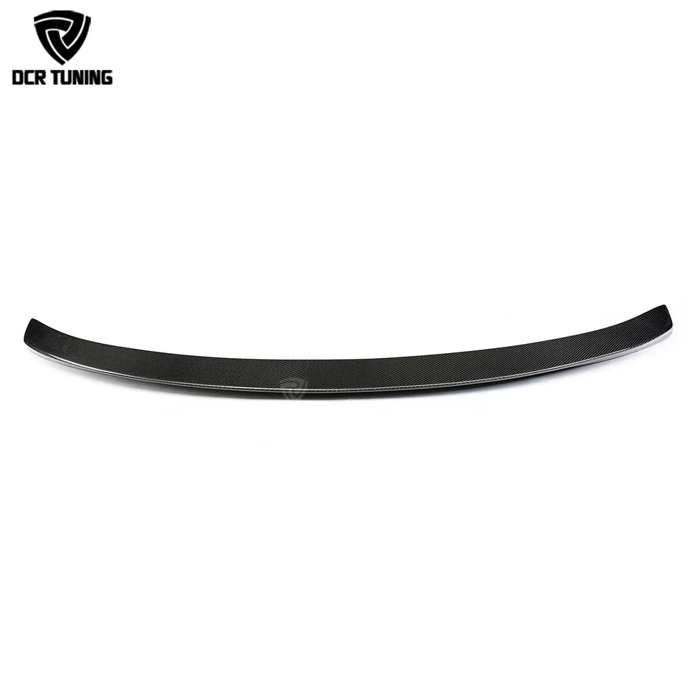 

Carbon Fiber Rear Trunk Spoiler Lips For Maserati Quattroporte Carbon Spoiler wing lip 2014 2015 2016 2017 2018 - UP