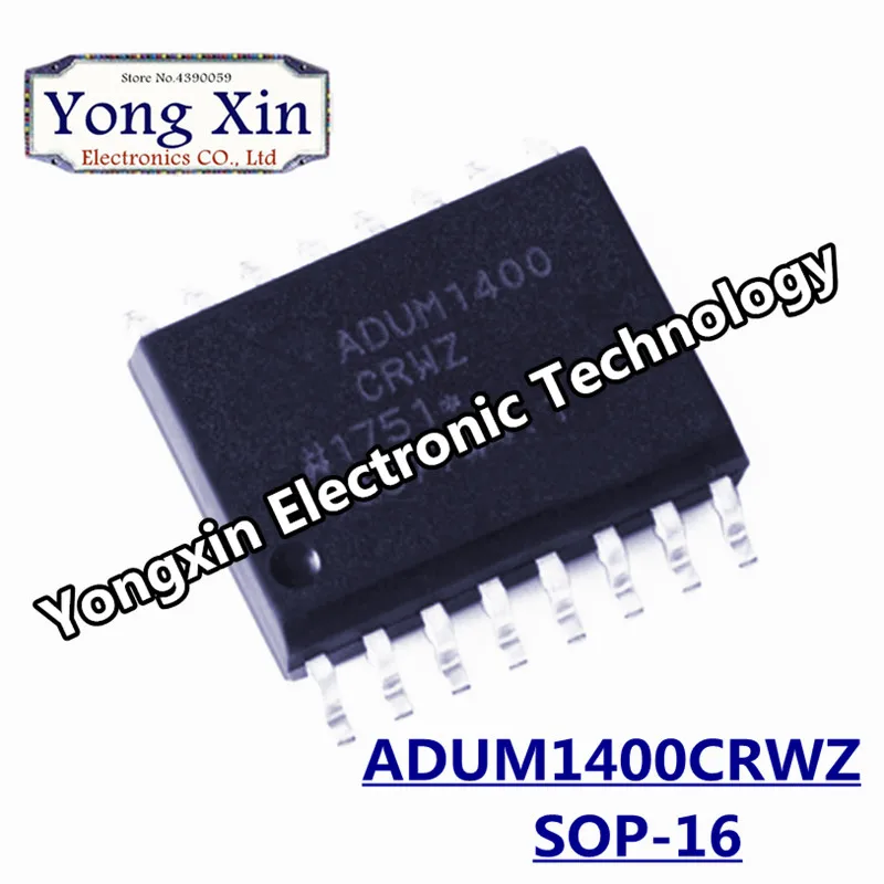 5 шт./лот ADUM1400CRWZ ADUM1400C ADUM1400 SOP-16 четырехканальные цифровые изоляторы IC |