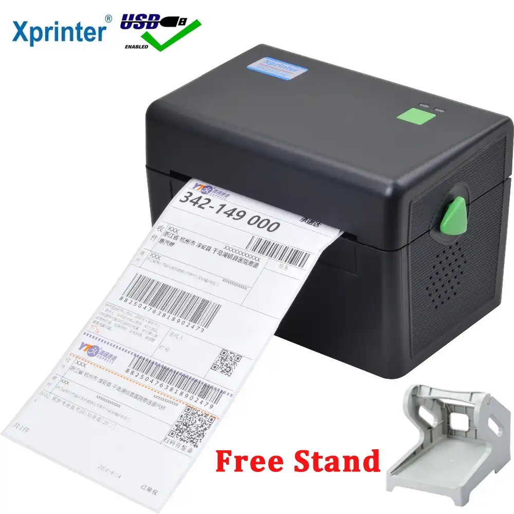 x printer barcode