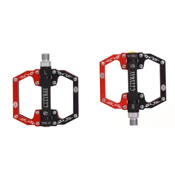 

Aluminum Bike Pedals For MTB Non-slip Bicycle Pedal CNC Sealed Bearing Flat Platform Antiskid Cycling Pedal Riding Bike Part