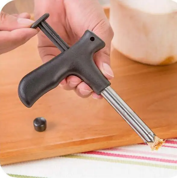 1 шт. кокосовый кухонный прибор из нержавеющей стали|coconut cutter|cutter fruitfruit knife |