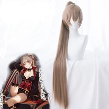 Azur Лейн Косплей Парик 120 см длинные термостойкие синтетические волосы Azur Лейн Жан Барт парик для Хэллоуина Косплей для женщин