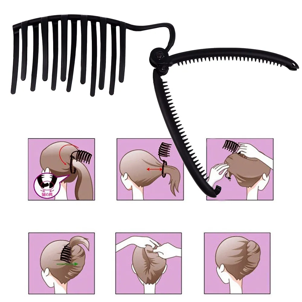 

1 PC Professional Hair Styling Tools Braided Hair Tools Device For Office Lady Simple Durable Flaxen Hair Salon Tools