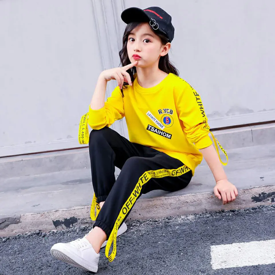 

Baby Girls Clothing Set Spring Autumn Kids Tracksuit Set for 3T 4 6 8 10 12 13 Yrs Girls Suits Baby Girls Outfit Costume Clothes
