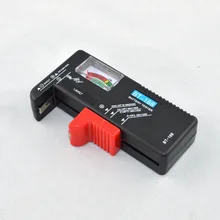 Прибор для измерения указателя AA AAA coin cell 9 v battery tester/multi-function electric measurement