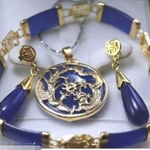 Wholesale_jewelry_wig$ Hot! очаровательная! фиолетовый Серьги Браслет ожерелье/Подвесные Наборы