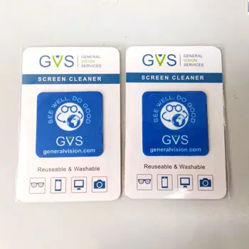 

5000pcs Screen Cleaner Sticker /Screen Wiper+ Custom Your Own Logo .size+ Free Shipping by Fedex Express