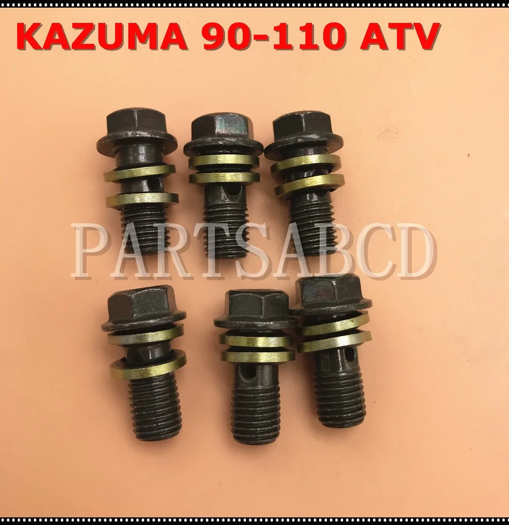 KAZUMA 50CC 90CC 110CC 250CC ATV Quad Banjo винт с шайбами для всех шланги жидкости M10 | Автомобили и