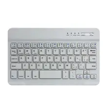 Del Mini Ultra Slim Aluminum Wireless Bluetooth Keyboard For IOS Android Windows PC td29