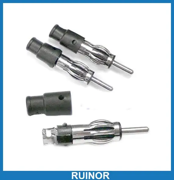 

10pcs Male Radio Antenna Plug Banana Plug Adapter Connectors Welding DIY